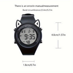 Cat Ears LED Watch for Kids