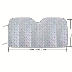Car Sunshade Front Gear Thickened Laser Sunshade