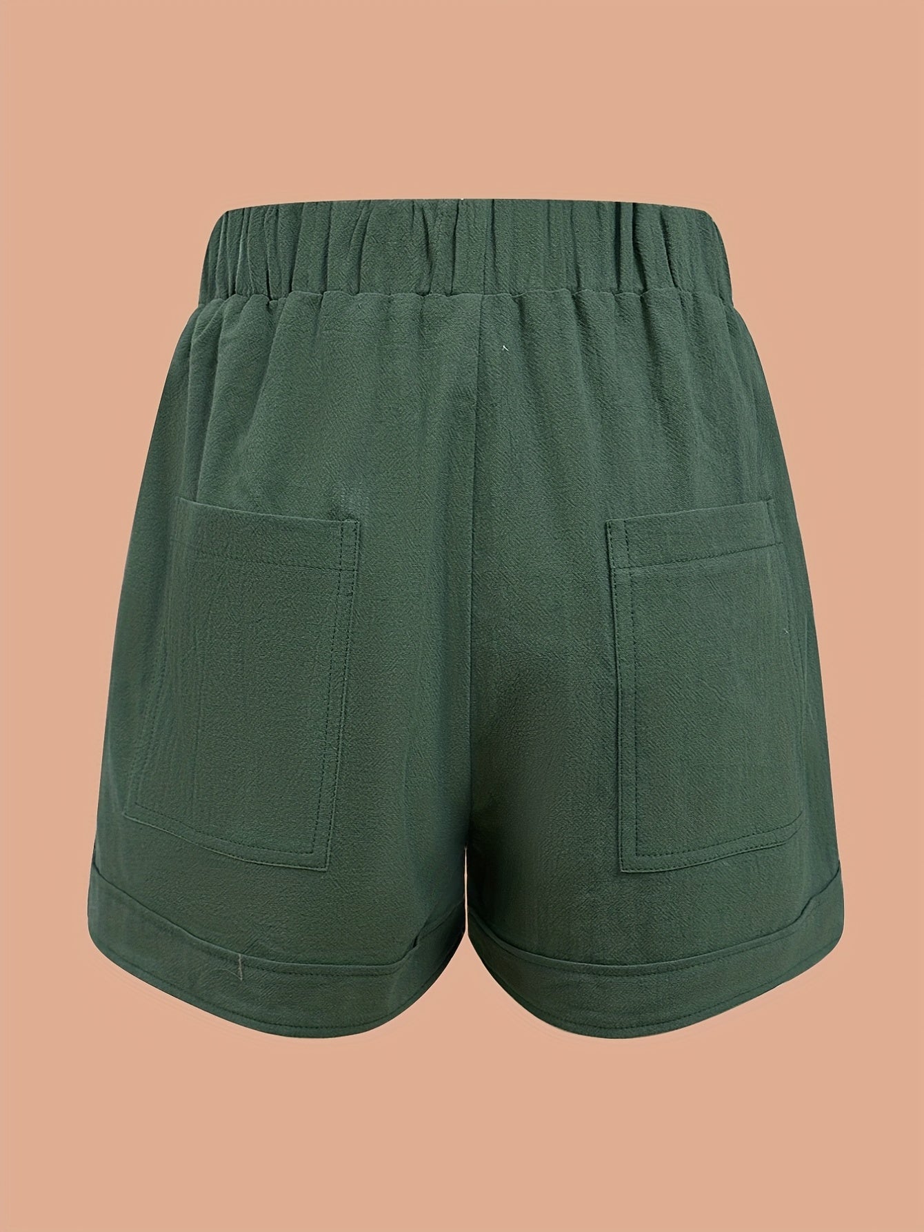 Summer Drawstring Casual Shorts Women's Clothing