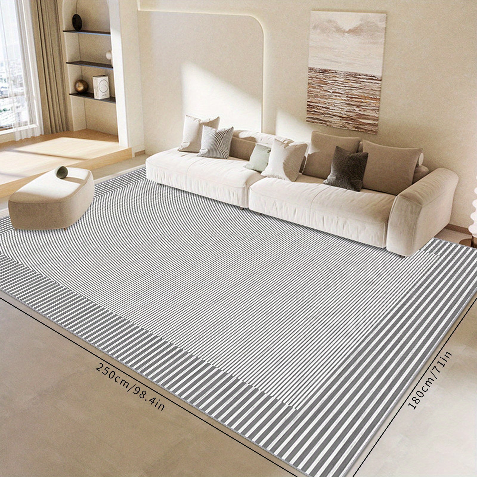 Modern Area Rug Nordic Carpet Living Room Rug Sofa Tea Table Carpet