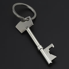 Multifunctional Keychain With Bottle Opener Metal Keyring Pendant