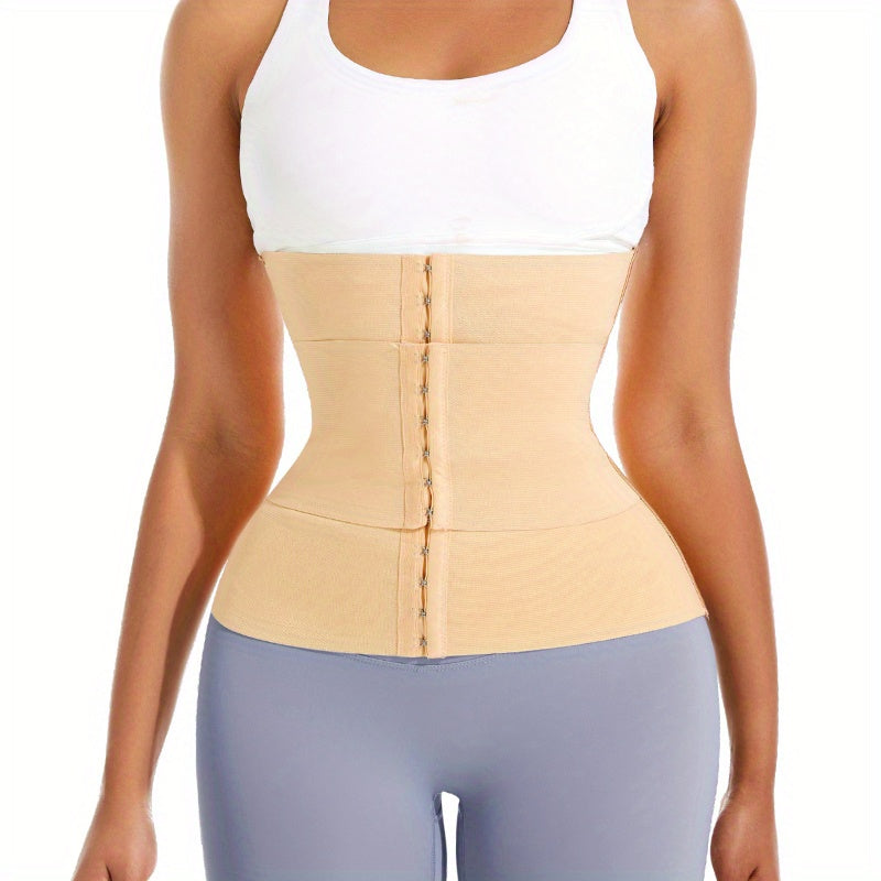 Front Buckle Waist Trainer Tummy Wrap Slim Girdle Belt