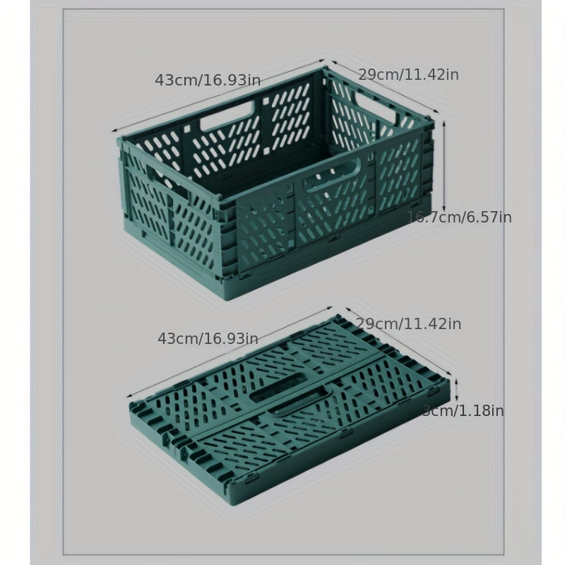 Foldable Multifunctional Storage Box for Office Kitchen Sundries