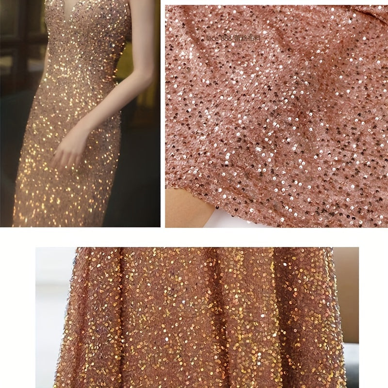 Sequin Lace Fabric Tulle Mesh for Girl Dress Party Gown Princess Bridal Costume