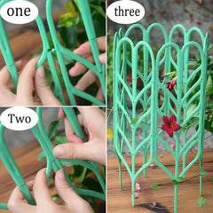 3pcs Reusable Plant Climbing Frame Splicing Flower Frame Potted Garden