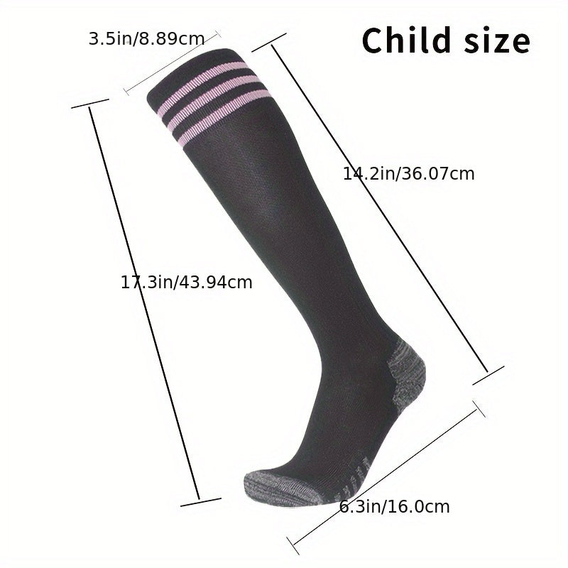 Men's Compression Over Calf Sport Socks - Breathable for Cycling