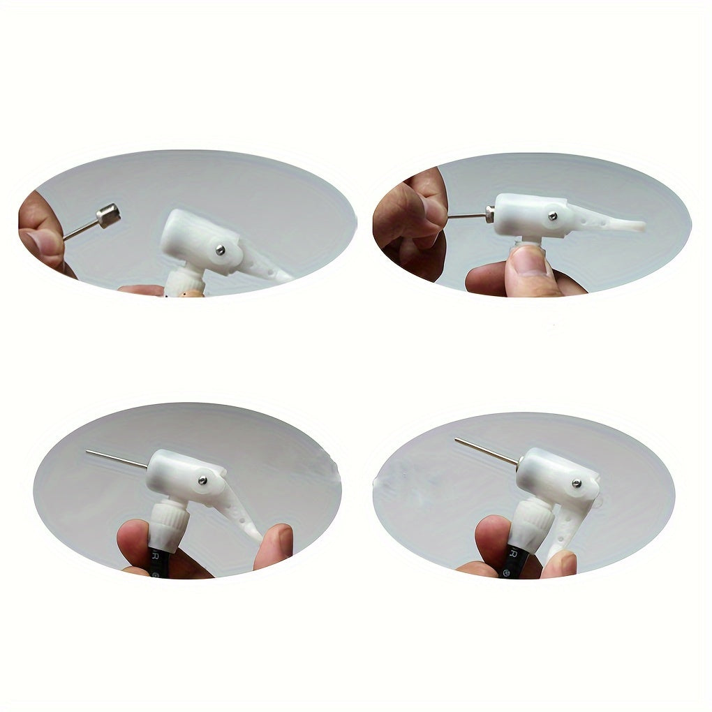 10pcs Ball Inflatable Needle Set Stainless Steel Air Valve Nozzle Replacement