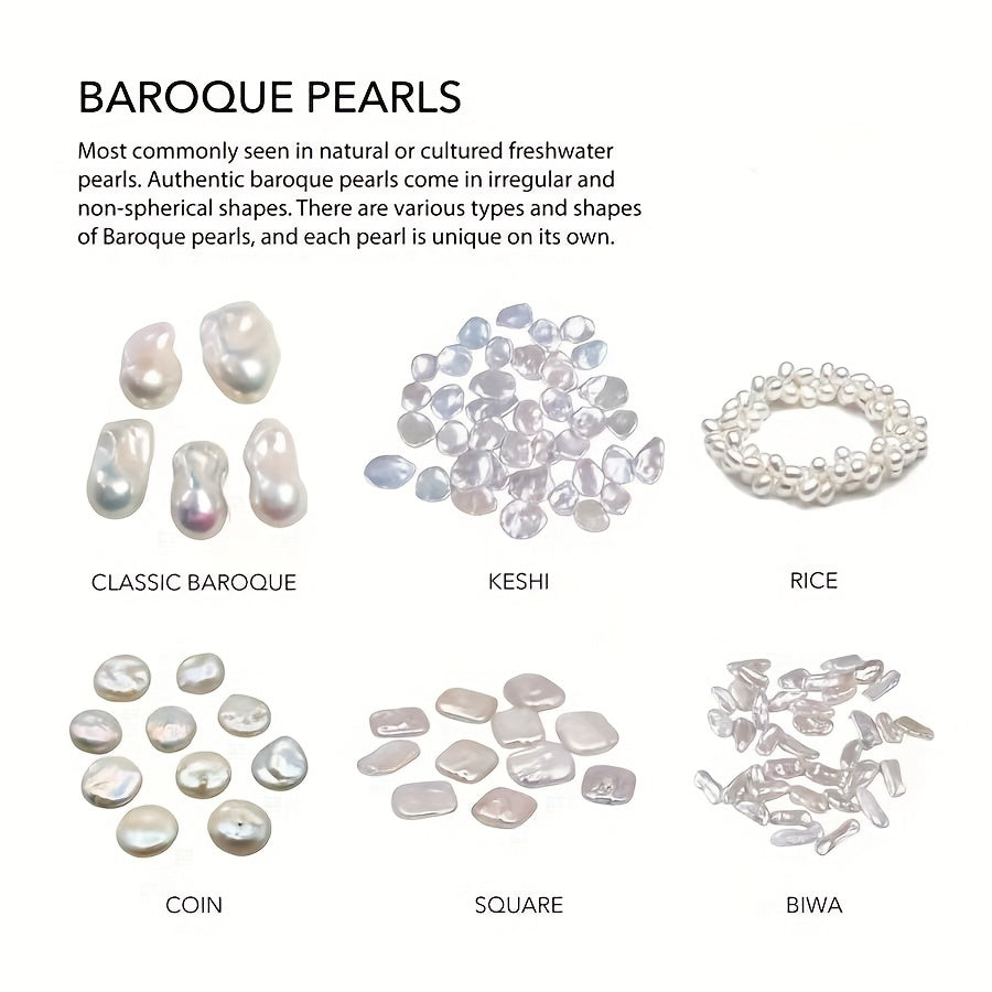 Baroque Shaped Pearl Bracelet for Teen Girls