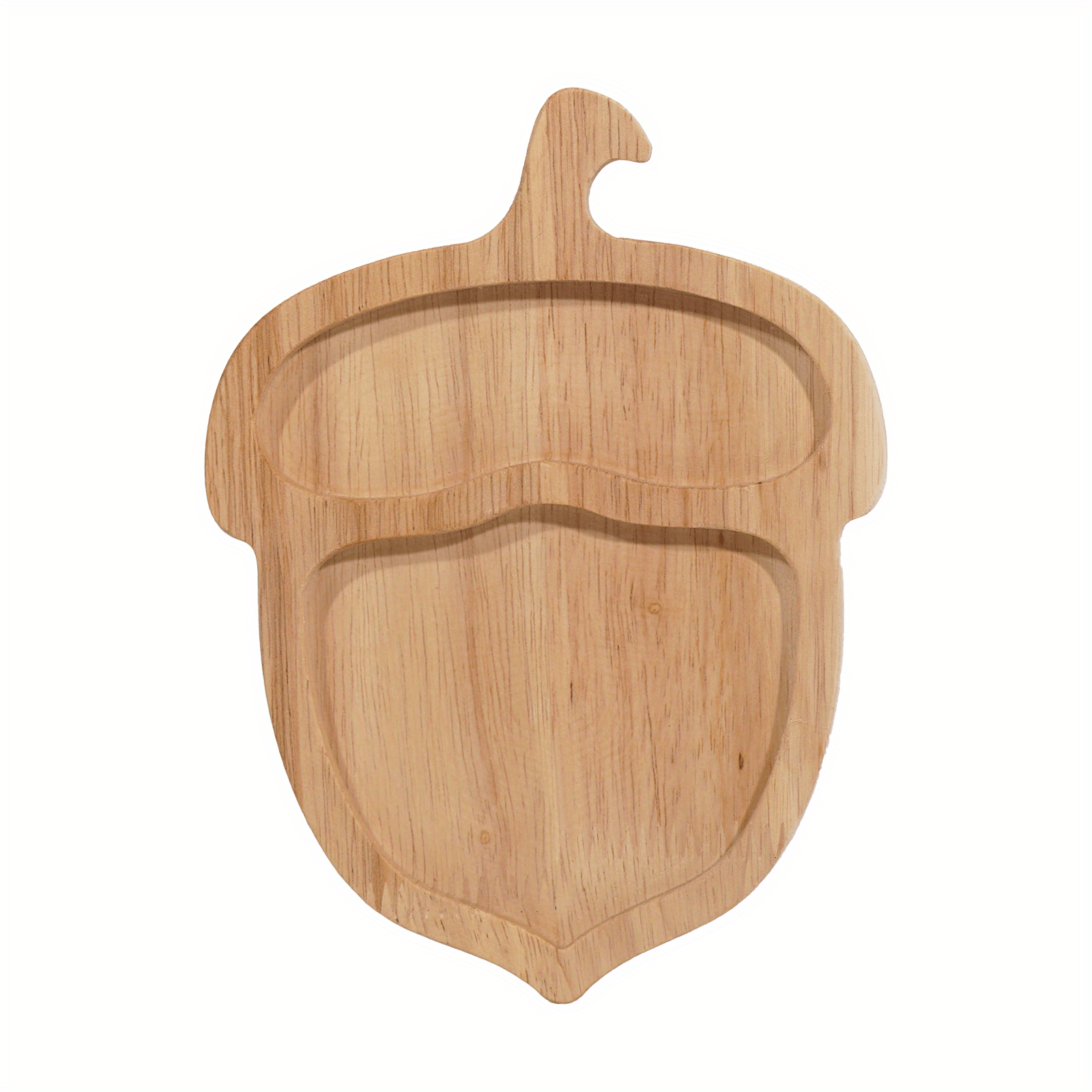 Cute Squirrel Wooden Snack Tray for Fruits and Snacks