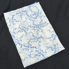 1pc Faux Cotton Fabric Diy Cloth Pants Dress Fabric 1yard Cut Size