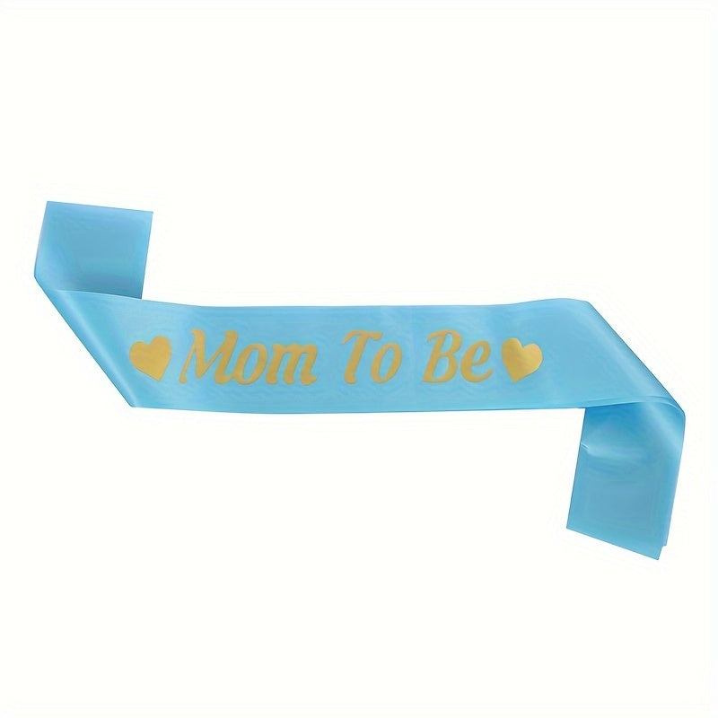 Mom To Be Shoulder Strap Sash Party Favor