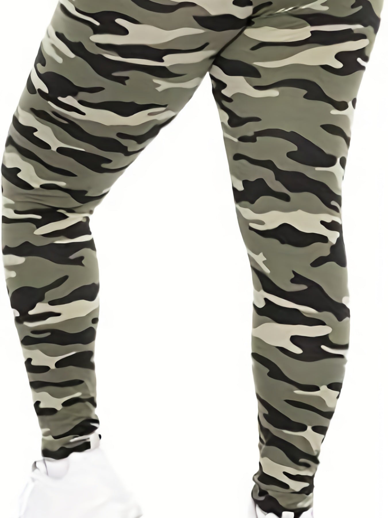 Camo Print High Stretch Yoga Leggings