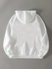 Long Sleeve Hooded Sport Sweatshirt Women Graphic Drawstring Hoodie