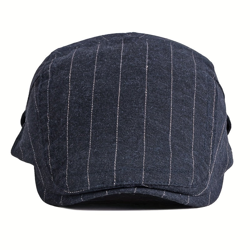 Men's Thin Breathable Peaked Cap British Retro Beret