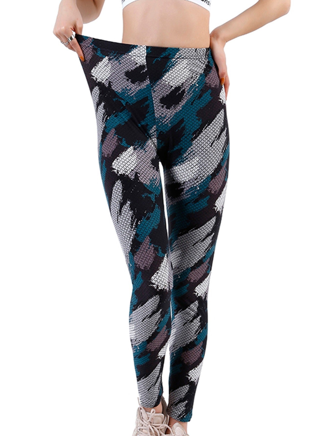 Women Camo Fitness Leggings Sport Workout Skinny Adventure Leggings