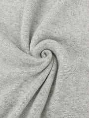 Casual Sweater Women's Plus Solid Hooded Jumper