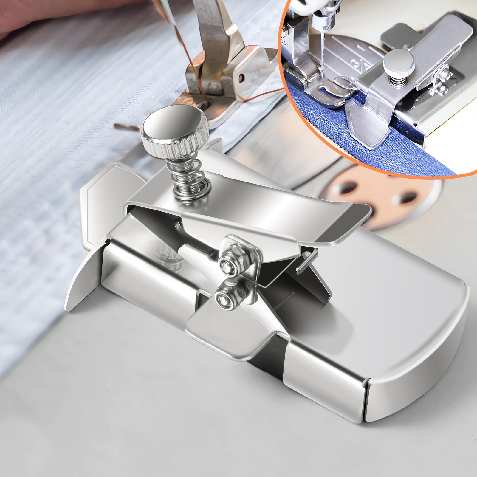 2pcs Magnetic Seam Guide For Sewing Machine, Multifunctional Straight Line