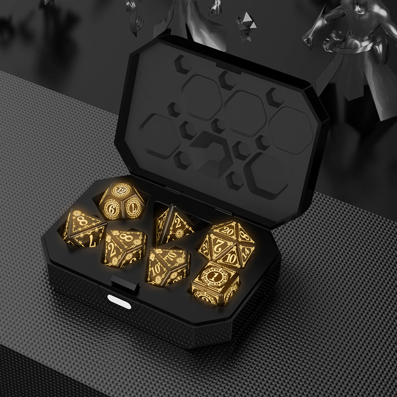 Glow in the Dark RPG Dice Set