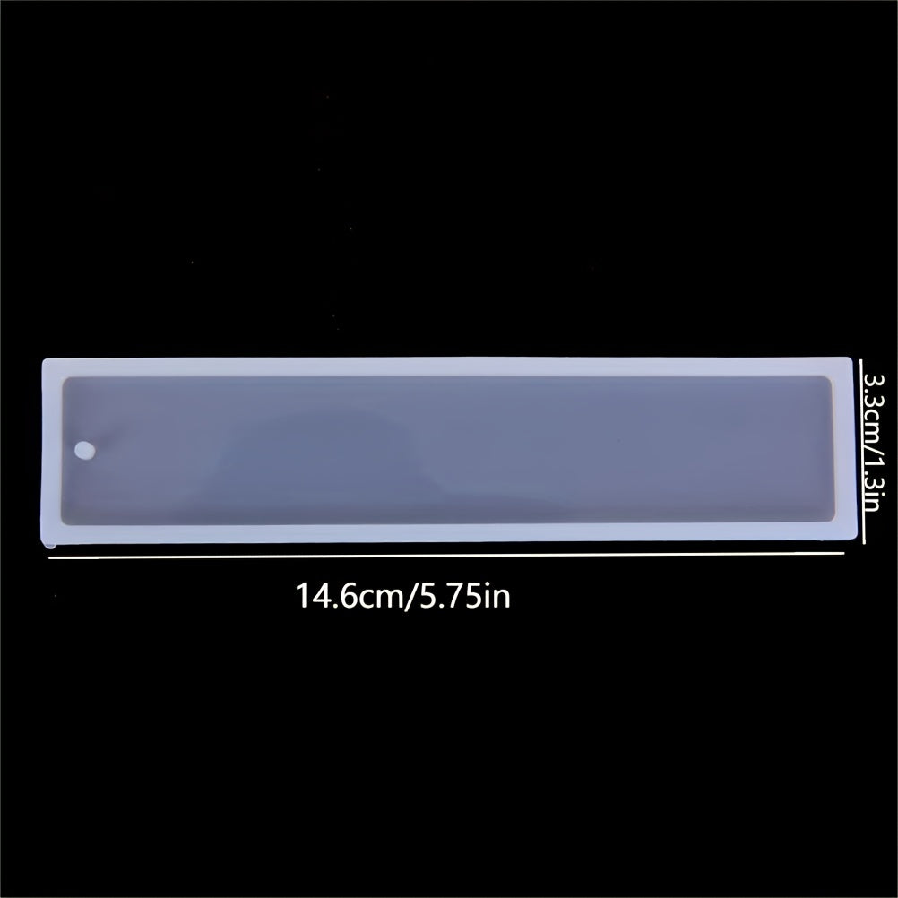 Silicone Bookmark Mold for Epoxy Resin Jewelry DIY