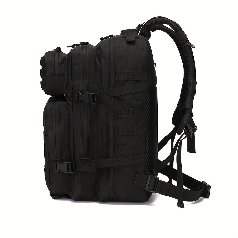 Molle Tactical Backpack 3 Assault Pack Hiking Rucksack with Flag Patch