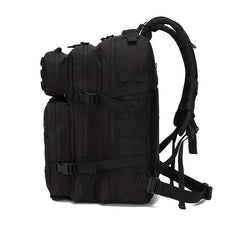 Molle Tactical Backpack 3 Assault Pack Hiking Rucksack with Flag Patch