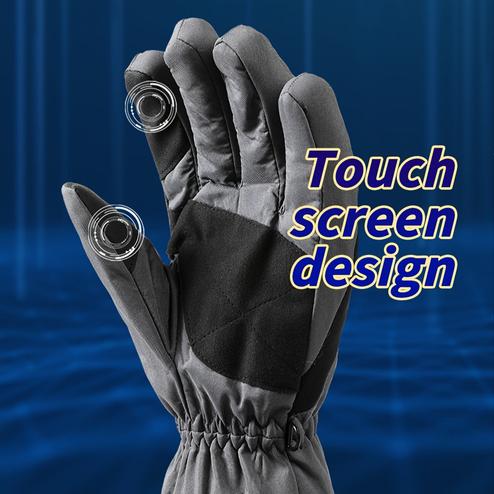 Winter Gloves Women Men Ski Gloves Warm Touch Screen Cycling Running Hiking