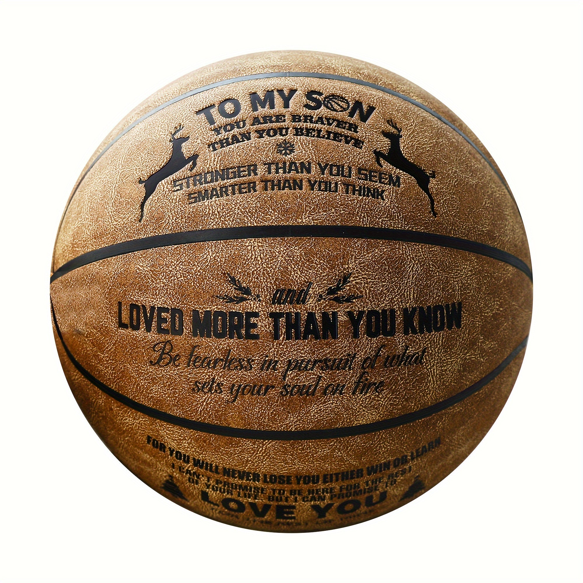 Basketball To My Son You Are Braver Than You Believe Ideal Gift