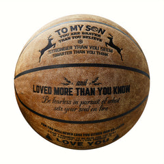 Basketball To My Son You Are Braver Than You Believe Ideal Gift
