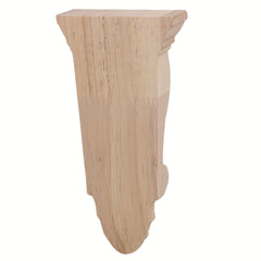 4pcs European Style Wood Carved Onlay Appliqu Frame for Restaurant Decor