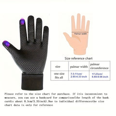 Men's Winter Waterproof Cycling Gloves Velvet Non-slip Warm Gloves