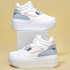 Women's Colorblock High Top Platform Sneakers