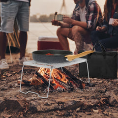 Stainless Steel Folding BBQ Grill Portable Camping Stove