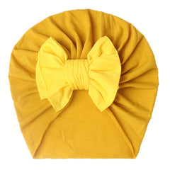 Nylon Bow Baby Hat 0-3 Years Old