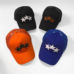 Embroidered Letter Trucker Hat Hip Hop Cap Dad Hat