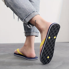 Men's Thong Sandals Rubber Beach Shoes