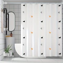 Waterproof Shower Curtain with Hooks Bathroom Decoration