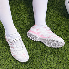Kids Athletic TF Soccer Cleats Lightweight Comfortable Sports Shoes