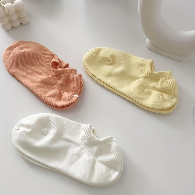6 Pairs Kids Candy Cotton Blend Summer Socks