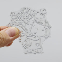 Girls Silicone Transparent Seal Stationery Seal For Kids
