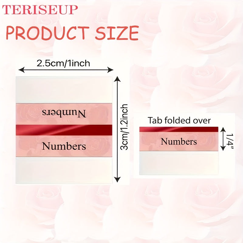 Rose Foil Edged Tabs for Old and Testament