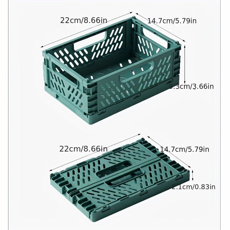 Foldable Multifunctional Storage Box for Office Kitchen Sundries