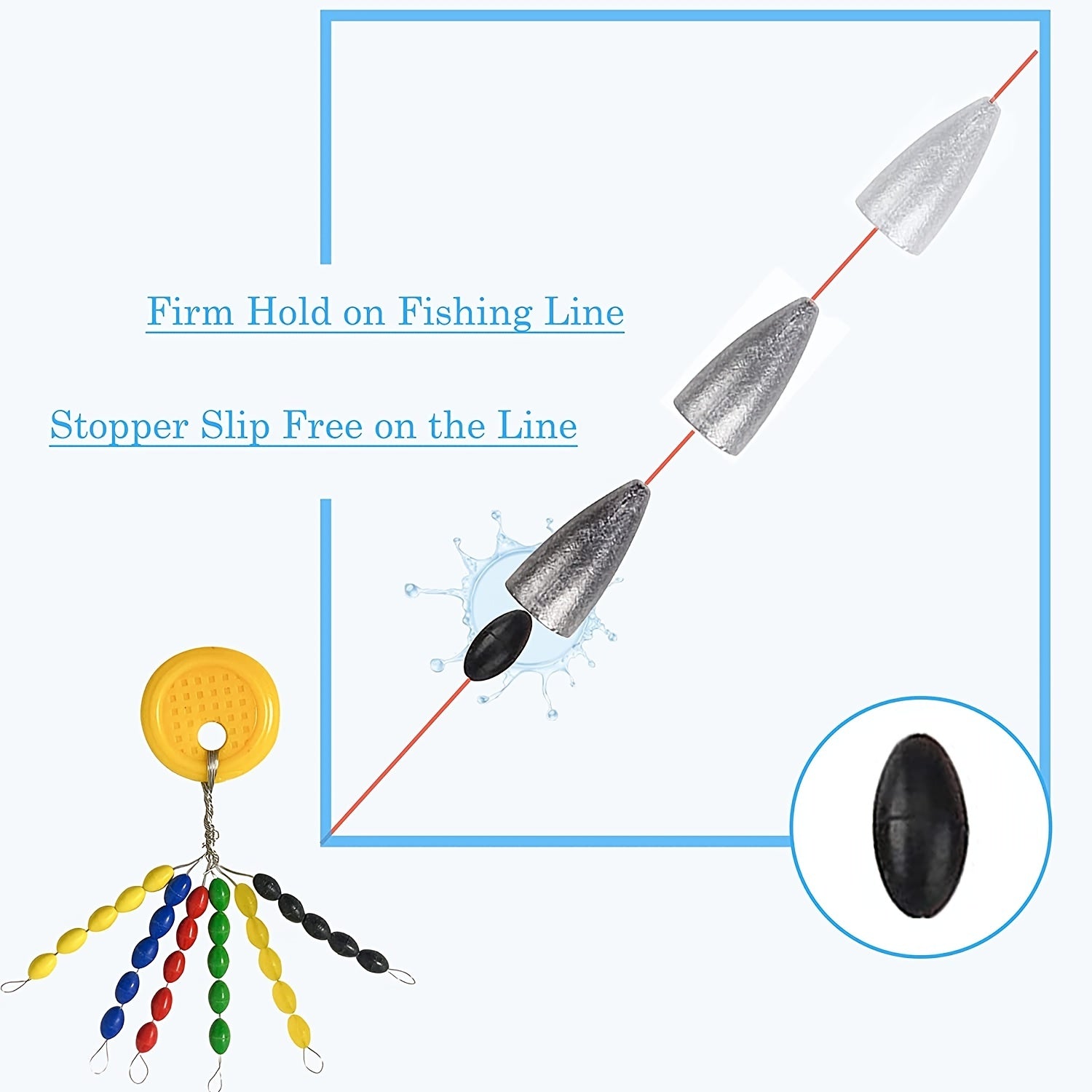 30 Bobber Stoppers for Securely Holding Your Fishing Lures
