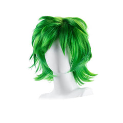 Green Cosplay Wig Anime Halloween Party Wig Heat Resistant Synthetic Wig