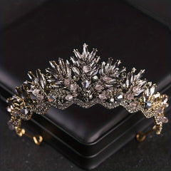 Vintage Crystal Bridal Tiara Wedding Women Hair Jewelry