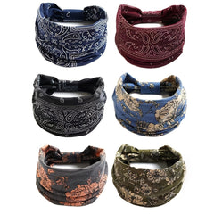 Bohemian Sports Headband Anti-sweat Headscarf