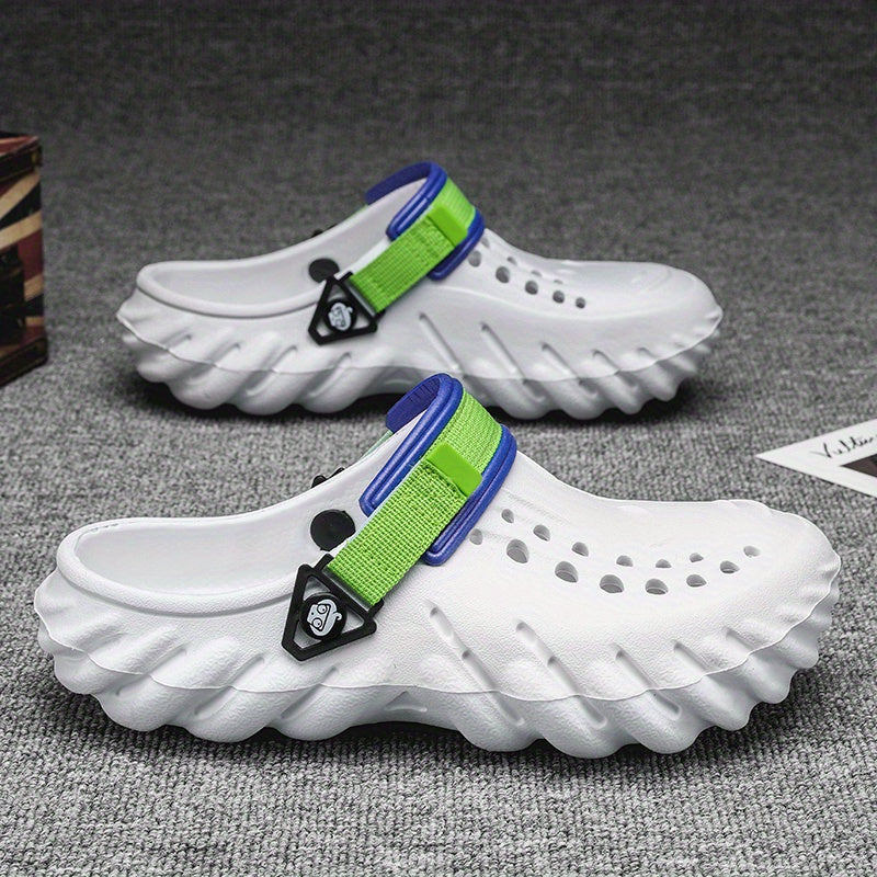 Men's Closed Toe Clogs Soft Sole Walking Sandals