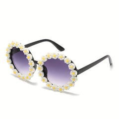 Daisy Flower Sunglasses Gradient UV400