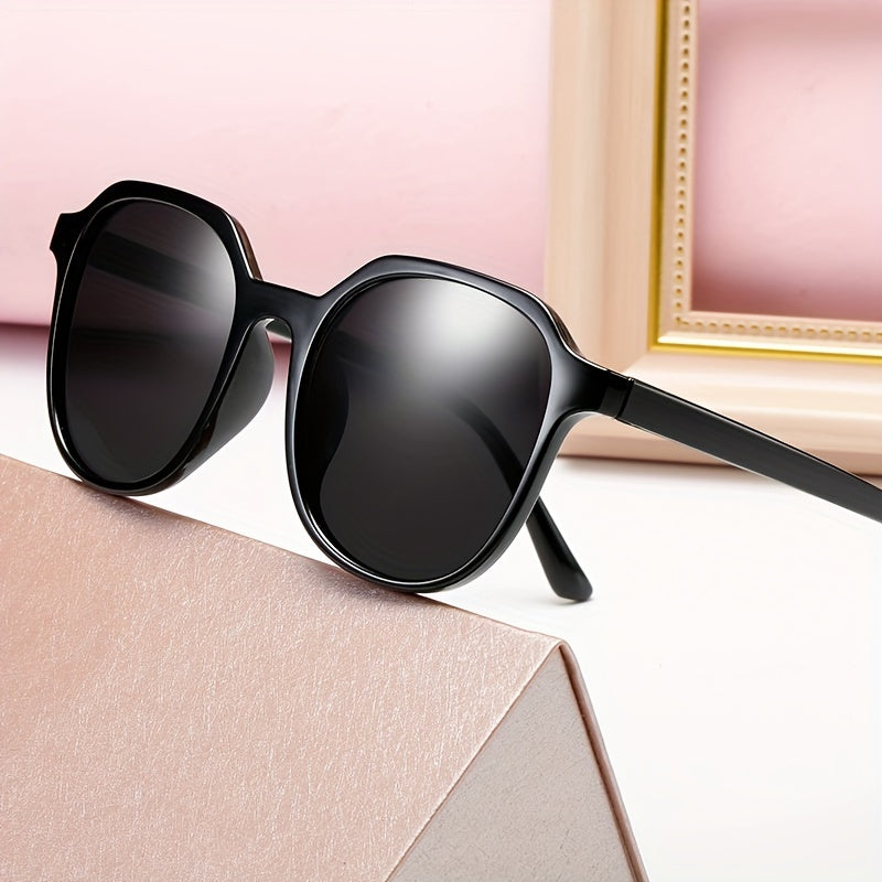 Oversized Round Sunglasses Vintage Women's Shades