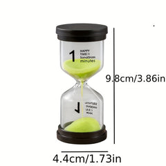 6pcs Hourglass Timer Set 1-30 Minutes Brushing Teeth Learning Quicksand Bottle