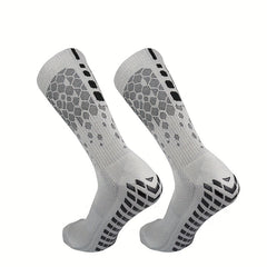 Breathable Sports Soccer Socks Compression Non-slip Silicone Outdoor Running